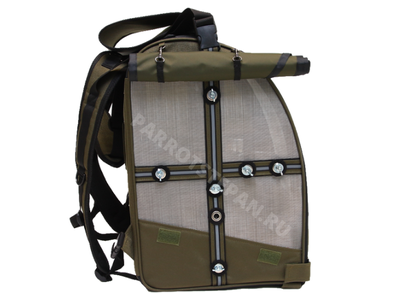 Рюкзак-переноска для крупных попугаев (жако, эклектус, амазон...)