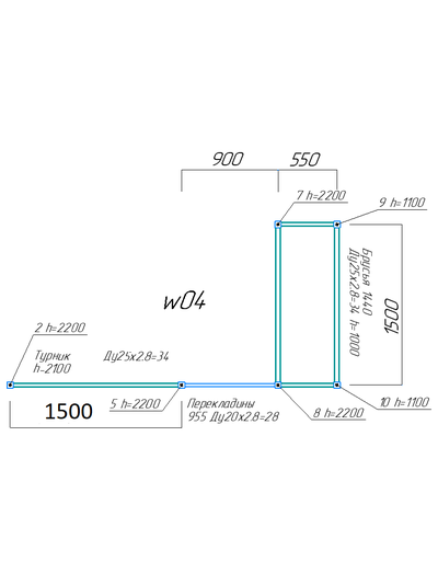 Спортивная площадка WORKOUT w04