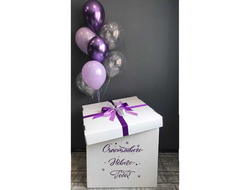 Коробка сюрприз!!! Размер 60*60  Без воздушных шаров