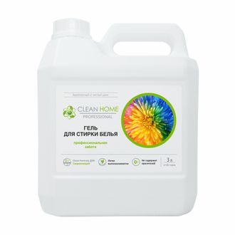 Гель для стирки белья универсальный 3л CLEAN HOME