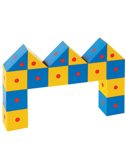 Набор Полидрон Магнитные блоки 3D