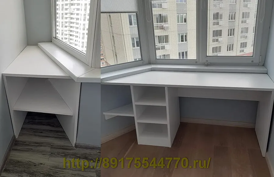 009 Стол на балконе.
ЛДСП Egger W1100 Белый Альпийский, ST9
