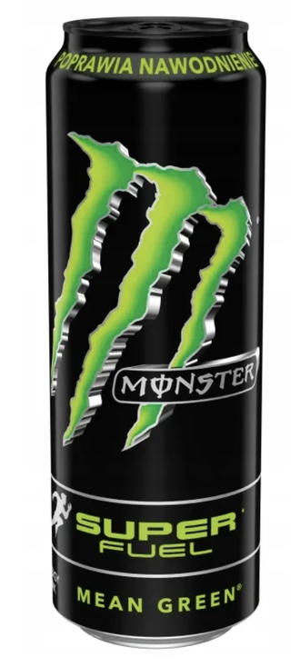 Монстер Super Fuel Green, 568мл - купить энергетик Monster Energy оптом ...