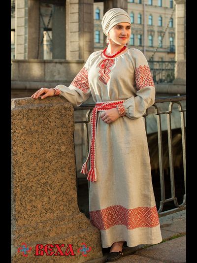 Платье для молодой женщины "Берегиня"