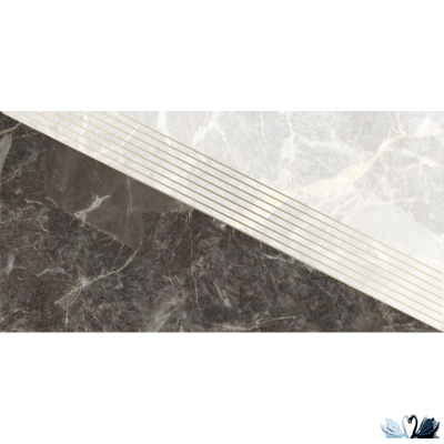 Плитка настенная Belani Maundays Декор микс с золотом 25 х 50 см Береза керамика