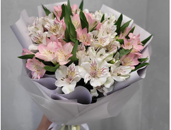 Букет из альстромерий  "Сад"