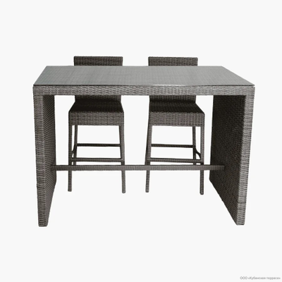 Барное кресло из ротанга