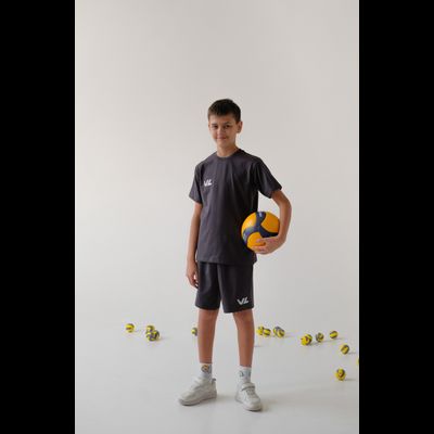 ТРЕНИРОВОЧНЫЙ КОСТЮМ VOLLEYLIFE ГРАФИТ детский (130-150 см)