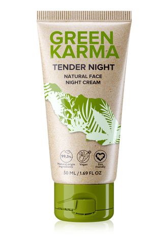 Натуральный ночной крем для лица Tender Night Серия:  GREEN KARMA  Артикул:  6675