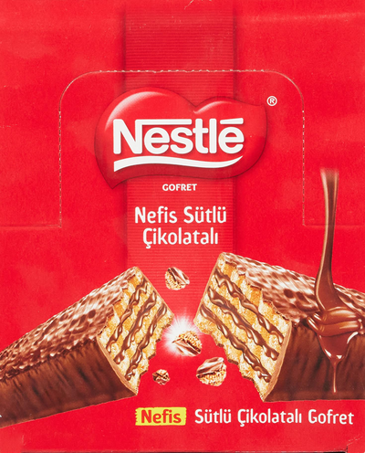 Вафельный батончик Nestle из Турции