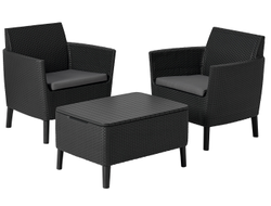 Комплект мебели Салемо балкон графит