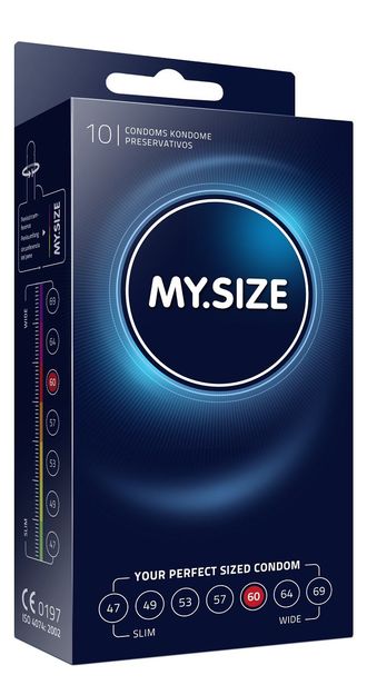 Презервативы MY.SIZE размер 60 - 10 шт. Производитель: R&S GmbH, Германия
