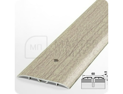 Порог одноуровневый Лука ПС 07-1.2700.087 Дуб беленый