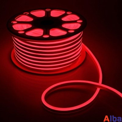 Гибкий неон Flex 220V Красный