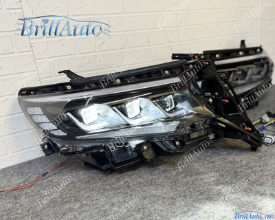 Фары Toyota Land Cruiser Prado 150 LED 2017-2024 стиль Lexus