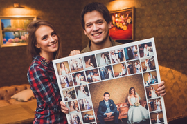 ФОТОКОЛЛАЖ НА ХОЛСТЕ