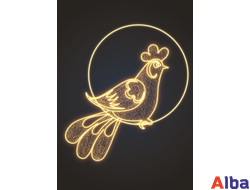 Световое панно Птица