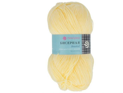 Пряжа Бисерная Пехорка Состав: 100% акрил высокообъёмный. Вес и длина нити:100 г/450 м. цвет Брызги шампанского