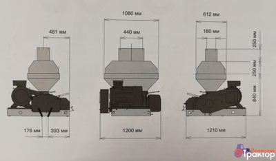 Вальцовая дробилка ROmiLL S600