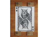 Постер Король Пик Owl колоды Frontier Predator Edition