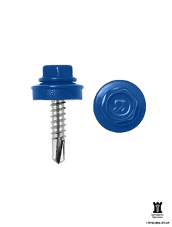Саморез кровельный DAXMER 4.8х29 RAL 5005 (250 шт)