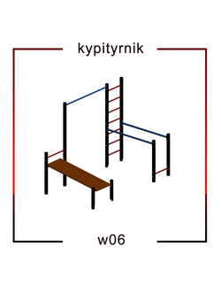 Спортивная площадка WORKOUT w06
