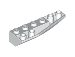 Wedge 6 x 2 Inverted Right, White (41764 / 4161260 / 6175337 / 6268055 / 6375977)