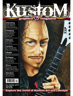 Pinstriping And Kustom Graphics Magazine, Иностранные журналы об аэрографии, AirBrush, Intpressshop