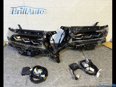 Фары Toyota Land Cruiser Prado 2018+ стиль Lexus GBT