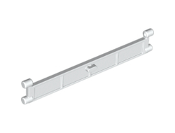 Garage Roller Door End Section with Handle, White (4219 / 4188514 / 4248236 / 4501567 / 6280389)