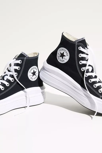 на платформе фирменные Кеды Converse All Star Move High Top 568497C