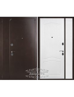 1200*2200 мм. ЙОШКАР-ОЛА (РОССИЯ). АВРОРА 70 мм. АНТИК МЕДНЫЙ/ БЕЛЫЙ ЯСЕНЬ