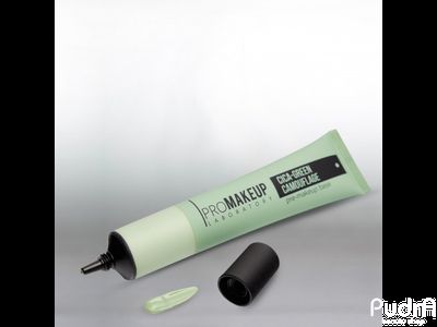 PROMAKEUP laboratory CICA-GREEN CAMOUFLAGE Kамуфлирующая матирующая основа под макияж с центеллой азиатской