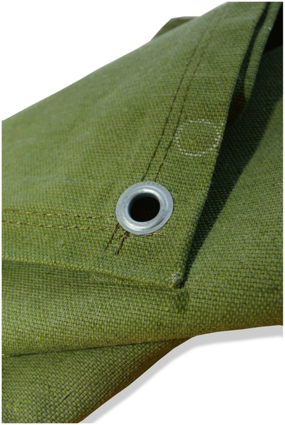 Брезент 5*6м тент-полог люверсы 1м