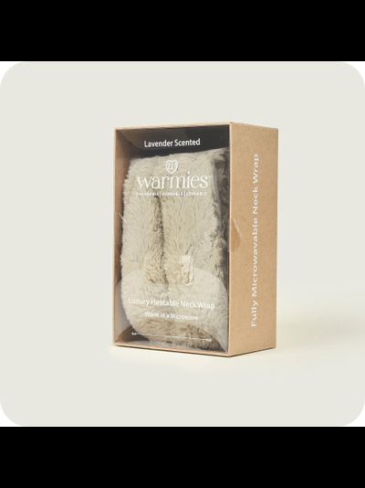 Грелка шарф Бежевая