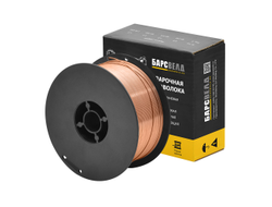 Проволока омеднен. БАРСВЕЛД ER-70S-6 ф 0,6 мм (кассета 1 кг, аналог СВ-08ГС)