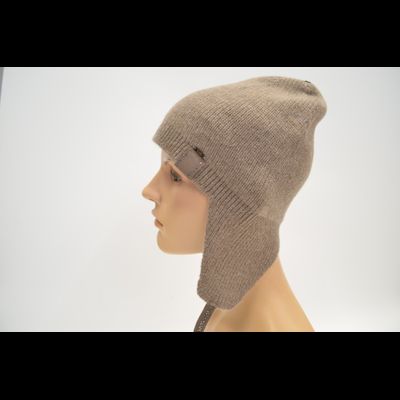 Кашемировая шапка ушанка Италия