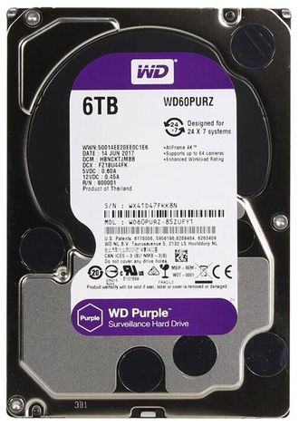 3.5&quot; Жесткий диск WD Purple 6Tb