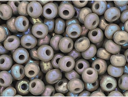 БИСЕР PRECIOSA 10/0 - 50г - 44020 НЕПРОЗРАЧНЫЙ РАДУЖНЫЙ СЕРЫЙ