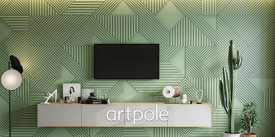 Гипсовая панель PIFAGOR + LED артикул D-0010