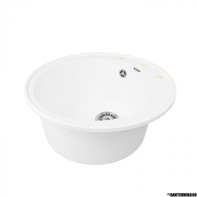 Керамическая кухонная мойка ZOX ZX-GM 08 круглая 510 мм