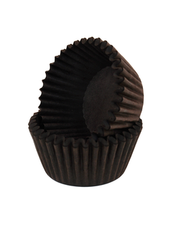 Форма бумажная для конфет /капсула (100 шт., коричневая), 30*15мм