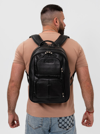 Кожаный рюкзак Rivarolo brown (арт. 3071-04)