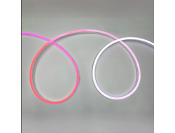 Неон S-образный RGB 24В, 10x18 мм, белый корпус