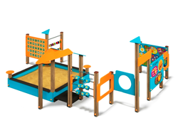 1225 Развивающая песочница «Палуба»