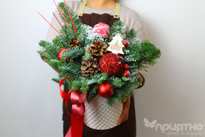 Новогодняя композиция № 1147