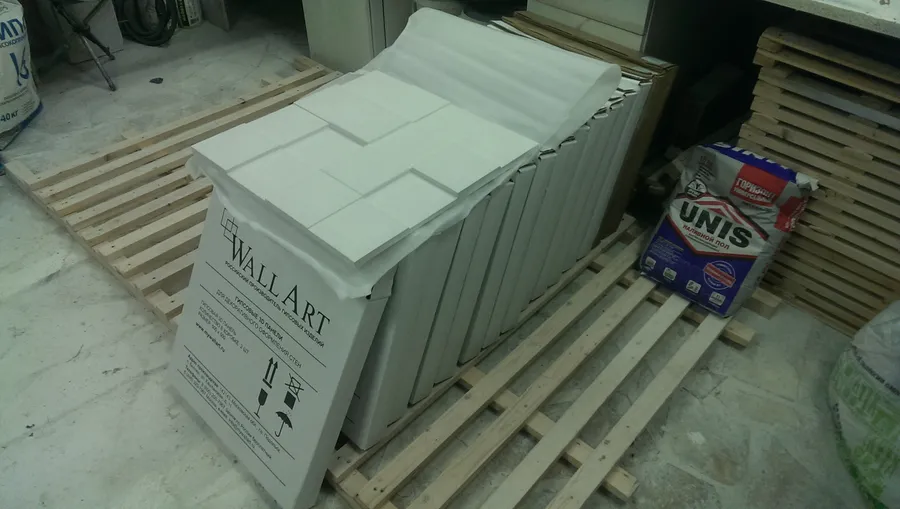 Панели просушены, упакованы и готовы к отправке