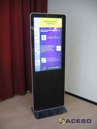 Информационный терминал NextStand 43S NR 101 ST- W1 со встроенной ИС+ПО+сенсорное управление+автоматическое озвучивание