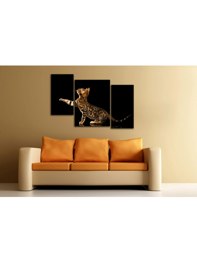 Модульная картина "Лапка"