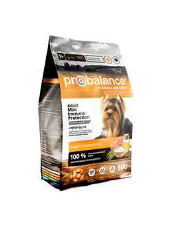 Корм Probalance для собак малых пород, курица 0,5 кг
